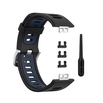 Gumijas Nomaiņa Rokas Siksnas Huawei Skatīties Fit Smart Aproce Aproce Piederumi Sporta Band Silikona Watchband Correa