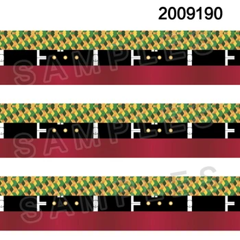 Japānas kimetsu nav yaiba Karikatūra Izdrukāt Grosgrain/Satīna Lenti 5 Metri Partiju Rotājumi DIY 200918 200919