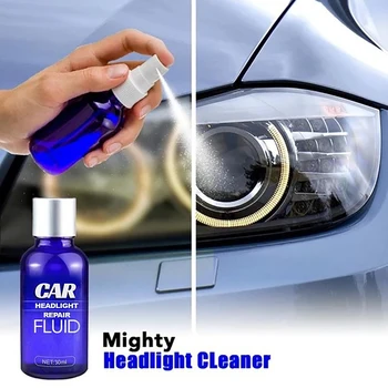 Auto Lukturu Scratch Remover Ātri 30ml UV Aizsardzību, Auto Gaismas Tīrāku Automobiļu Lukturu Atjaunošanas Komplekts Auto Pulēšana
