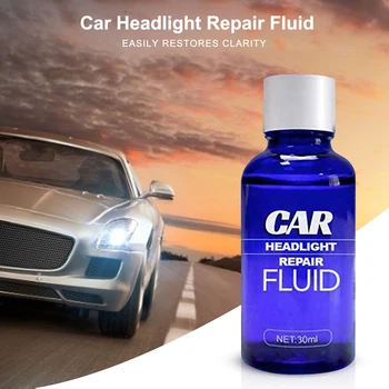 Auto Lukturu Scratch Remover Ātri 30ml UV Aizsardzību, Auto Gaismas Tīrāku Automobiļu Lukturu Atjaunošanas Komplekts Auto Pulēšana