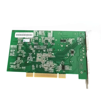 PCI videokarte FX5500 256MB VGA+DVI+S termināls Atbalsta split screen traktoru monitoringa, utt.
