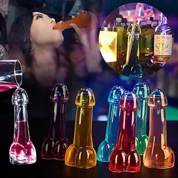 Universāls Stikla Krūzes Pārredzamu Jauniem, Radošiem, Vīns, Alus ar Augstu Bora Kokteiļa Glāzes Funy Dāvanas Bārs Kausa Rotājumi