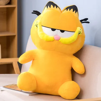 25cm Jauki Kaķis Garfield Plīša Pildījumu Rotaļlieta Super Mīksta Plīša Attēls Karikatūra Lelle Augstas Kvalitātes Dzimšanas dienas Dāvana Bērniem Bērniem