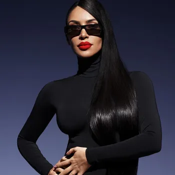 Ir 2021. Kim Sieviešu Taisnstūra Modes Saulesbrilles Zīmola Dizaineru Puses Spogulis Punkti, Saules Brilles Sieviešu Dāma Briļļu Vadītāja Aizsargbrilles