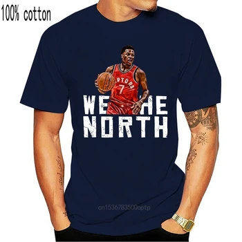 Lowry-7 We-Love-Ziemeļu Leģenda-Kyle Čempionāts Basketballer Spēles, T Krekls Modes Gadījuma Augstas Kvalitātes Drukas T-Krekls