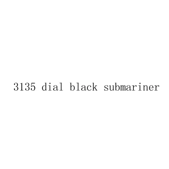 3135 dial submariner 116610 black dial, un rokās super lumionus 27.8 mm