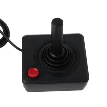 Retro Classic Controller Gamepad Kursorsviru, lai atari 2600 Spēles Šūpuļzirgs Ar 4-Way Sviru Un Vienas Darbības Pogu C5AE