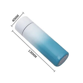 Saprātīga Nerūsējošā Tērauda Termoss Temperatūras Displejs Smart Ūdens Pudeli, Termosi Thermoses Kafijas Tasi