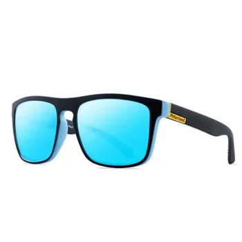 UV400 KPN Laukumā polarizētās saulesbrilles, Vīriešu lielgabarīta toņos vīriešu saules brilles Vadītāja modes melnās brilles brilles zvejas
