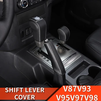Par Mitsubishi Pajero piederumi v87v93v95v97v98 pārnesumu pārslēgšanas slēdzis rokas maksts Pajero io Pilna Pinin Montero Modifikācija