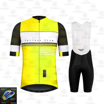 Ir 2021. Vasaras Komanda Vīriešu Sacīkšu Velosipēdu Tērpi Topi Triatlona Velosipēds Valkāt Ātri Sausas Jersey Ropa Ciclismo Riteņbraukšana Apģērbu Komplekti
