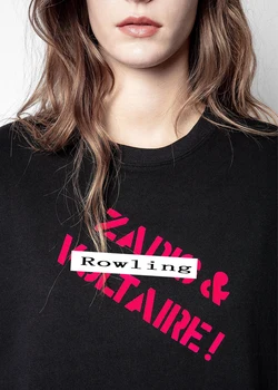 Roulinga Kokvilnas Black Grafikas Tees Sieviešu T Vēstuli Print T-krekls ar Īsām Piedurknēm Sumemr Sieviešu t-veida Topi Ir 2021. Dropshipping