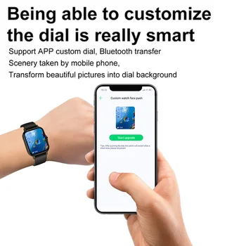DT94 GTS 2 Smart Skatīties Vīrieši Bluetooth Zvanu 1.78 collu Fitnesa Tracker asinsspiediens Sportā Sievietēm Smartwatch DIY Skalu PK Y20 P8 Plus