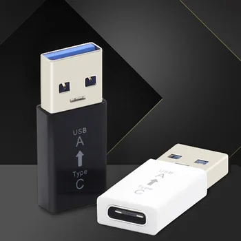 1pc Tips-c USB 3.0 Adapteris USB-C Female USB Vīrietis Converter Portatīvie High-speed Tipa c Adapteri