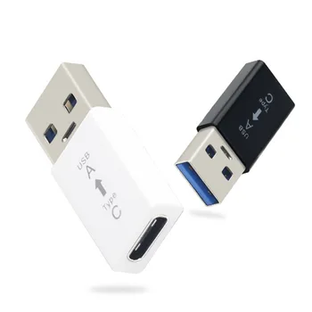 1pc Tips-c USB 3.0 Adapteris USB-C Female USB Vīrietis Converter Portatīvie High-speed Tipa c Adapteri
