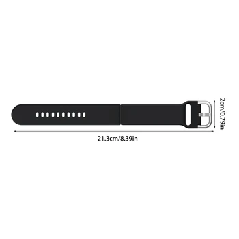 Par Xiao mi Haylou LS01 LS02 Siksna Sporta Silikona Aproce Smart Watch Band Nomaiņa Correa Jostas Piederumi
