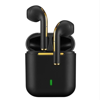 Jaunu J18 TWS Bluetooth Austiņas Stereo Taisnība Bezvadu Earbuds Ausī Brīvroku Austiņas Auss Pumpuri Mobilais Tālrunis