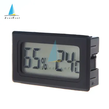Mini Digitālo LCD Ērta Temperatūras Sensors Mitruma Mērītājs Iekštelpu Higrometru Portatīvo Platums Sensors Ledusskapis Termometrs TPM-20
