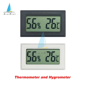Mini Digitālo LCD Ērta Temperatūras Sensors Mitruma Mērītājs Iekštelpu Higrometru Portatīvo Platums Sensors Ledusskapis Termometrs TPM-20
