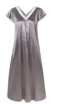 Modes Midi Sleepwear Sieviešu Mežģīņu Homewear Komplekti 2020. Gada Vasaras Gadījuma V-veida Kakla Apakšveļa Sieviešu Cieti Savienoti Nightgowns Lielgabarīta