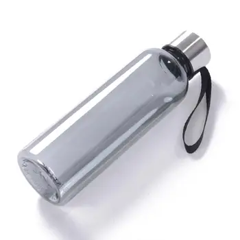 Hermētiskos BPA Bezmaksas Sporta Dzeramā Ūdens Pudele ar Veiktu Siksniņu, 500ml Karstā Jauns Īss Ūdens Pudeli Vogue Sieviete Vīriešiem Ūdens Pudele