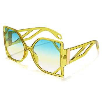 2020. gada Vasaras Jaunās Saulesbrilles Sieviešu Kaķa Acu Ēnojums, Spoguļi Lielā Kastē Lielgabarīta Multicolor Sajaukšanas Modes