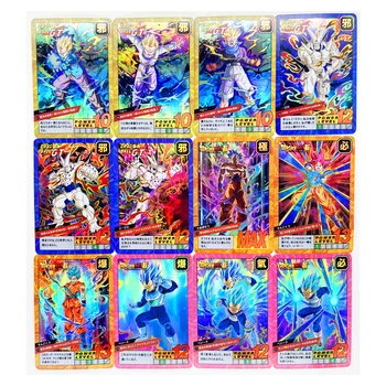 54pcs/set Dragon Ball Z GT Pārsprāgt nr.2 Super Saiyan Varoņi Kaujas Kartes Ultra Instinkts Goku, Vegeta Spēļu Kolekcija Kartes