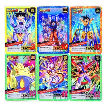 54pcs/set Dragon Ball Z GT Pārsprāgt nr.2 Super Saiyan Varoņi Kaujas Kartes Ultra Instinkts Goku, Vegeta Spēļu Kolekcija Kartes