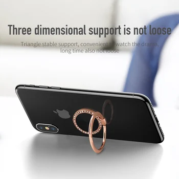 Mobilā Tālruņa Gredzenu Turētājs Viedtālrunis Stāvēt Atbalstu Piederumi Smart Kārta Tālrunis Pirkstu Statīva Ligzda Turētājs iPhone 12 Samsung