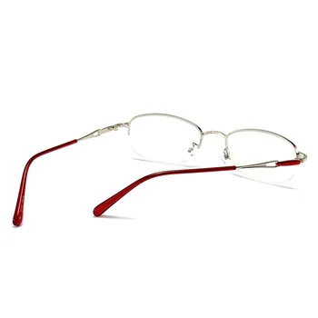 Puse-loka vecuma tālredzība Brilles Sievietēm ar Pakāpe Elegants Plānas Biznesa Stils Lasīšanas Brilles Vīriešiem, tālredzība, Brilles plus +1