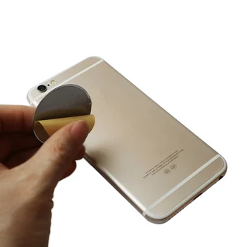 3 Auto Telefona Turētājs Metāla Plāksnei Disku dzelzs Loksnes Uzlīme 0,3 mm plānas, iPhone, Huawei Turētājs Magnēts Auto Stand Mount