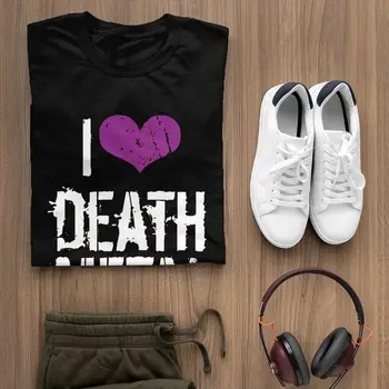 Cannibal Līķis T Krekls, es Mīlu Death Metal Tumšs T-Krekls Awesome Iespiesti Tee Krekls, 100 Kokvilna Cilvēks 5xl Tshirt