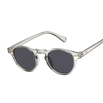 Retro Ovāls Cat Eye Saulesbrilles Vīriešiem, Sievietēm 2019 Vintage Zīmolu, Dizaineru, Saules Brilles, Lai Vīrietis Sieviete UV400 Braukšanas Spogulis Ieplests