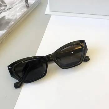 Seksīga Kaķu Acu Saulesbrilles Sieviešu Modes Mazo Saules Brilles Vīriešiem Retro Zīmola Dizainere Melnās Brilles Classic Saulessargi UV400
