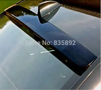 Nekustamā oglekļa šķiedras auto aizmugurējais jumta spoilers automašīnas aizmugurējais spoileris ārējie BMW 3 series E36 318 320 323 325 328i (4 durvis)1992-1999