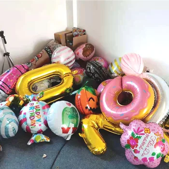 McQueen Karikatūras balonu laimes dzimšanas dienā, baby dušas globos ziemassvētku kāzu dekorēšana jauno gadu ģimenes partijas apdare balonu