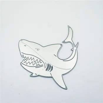 8.1*8.4 cm haizivs papīra die Griešanas presformas metāla amatniecības papīra die griešanas /DIY spiešanu Lieldienām Halloween Scrapbooking