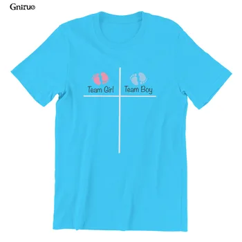 Vairumtirdzniecības Komanda, zēns vai komanda meitene dzimumu atklāt parakstīšanas krekls Vīriešu T-Krekls Essentials Streetwear Kawaii KoreanStyle Mens 98282
