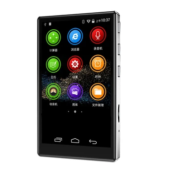 4 Collu Full HD Ekrāna MP4 Player, WiFi, Android 6.0 MP3/4 2+16GB Bluetooth 5.0 Sazinieties Mūzikas Atskaņotājs, FM Radio