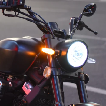 Motobike Pārredzamu Pagrieziena Signālu Gaismas Indikators Mirgo Gaismas, Yamaha XJ6 NOVIRZĪŠANU XJR1300 XJR400 XP500 XP530 YBR125