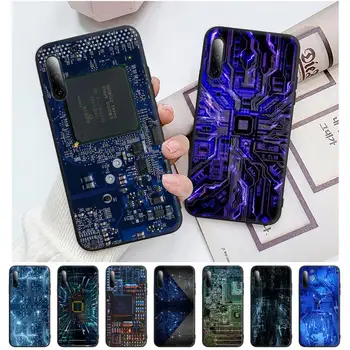 Galvenais plates melns silikona mobilā telefona vāciņu Redmi piezīme 9s 8t 5.A 7 5 4 4x 6 8 9 10 pro gadījumā