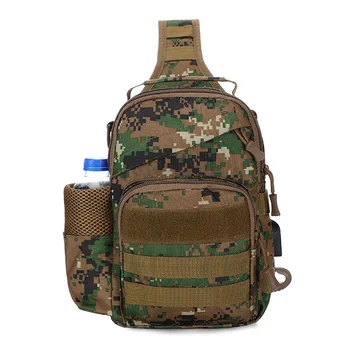 Militārās Taktikas Pleca Soma Sling Backpack Armijas Tūrisma Pārgājienu Soma Āra Sporta Krūšu Soma Ceļojumu Pārgājienu Mugursoma Medības