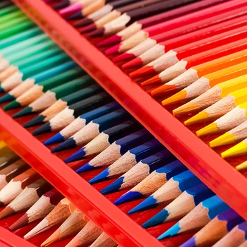 FABER CASTELL 100 Krāsas, Eļļas Pili Krāsu Zīmuli, Skārda Kastē, kas Dinamiskas Krāsas lapis de rk Krāsošana Grāmatas Skolas Mākslas Piederumi