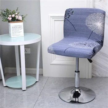 Ziedu Bāra Krēsls Krēsla Pārsegs Muguras Krēslu Slipcovers Spandex Sēdekļa Gadījumā, Elastīgs Biroja Krēsls Segtu Ēdināšanas Sēdekļa Aizsargs Ir 2021.