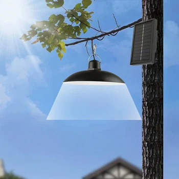 1 Gab. Saules Piekariņu Gaismas Āra Karājas Šķūnī Saules Lampas Klēts LED Ūdensizturīgs Āra Nakts Apgaismojums