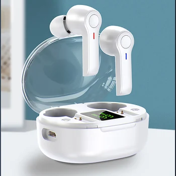 Ir 2021. Jaunu R22 Bezvadu Earbuds TWS 5.0 Bluetooth Austiņas Bezvadu Austiņas, Led Displejs, IPX67 Ūdensizturīgs Bluetooth Austiņas