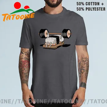 Tatooine Japāņu Ēdienu Popart Anime Suši Sporta zāle, T krekli vīriešu Smieklīgi Svaru Celšanas Suši T-krekls Foodies T Mujer camisetas