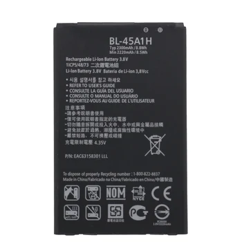 Runtianjin Nomaiņa Mobilo Telefonu Baterijas akumulatoru BL-45A1H Par LG K10 LTE F670L F670K F670S F670 Q10 K420N Akumulators