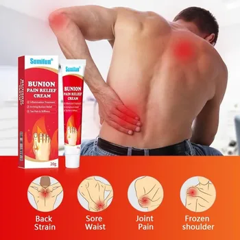 Bunion Pain Relief Ziede Pirksta Locītavu Sāpes Atvieglojums Krējuma 20g Stīvums Iekaisums, Sāpes Ārstēšana Visaptverošām, Bunion Pain Relief