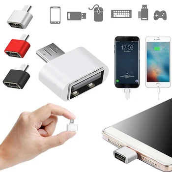 Micro USB 2.0 Female Adapteri Android Tālrunis Adapteri Mini OTG Converter Nk6 Mobilā Tālruņa Adapteri & Pārveidotāji